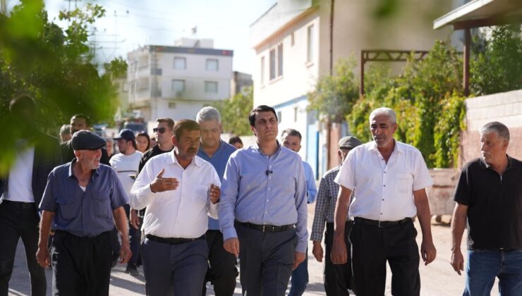 Başkan Yılmaz’dan Yukarı Arıl Mahallesi̇’ne Zi̇yaret