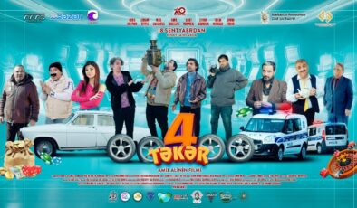 “4 TEKER” Azerbaycan Komedi Filmine Büyük İlgi !