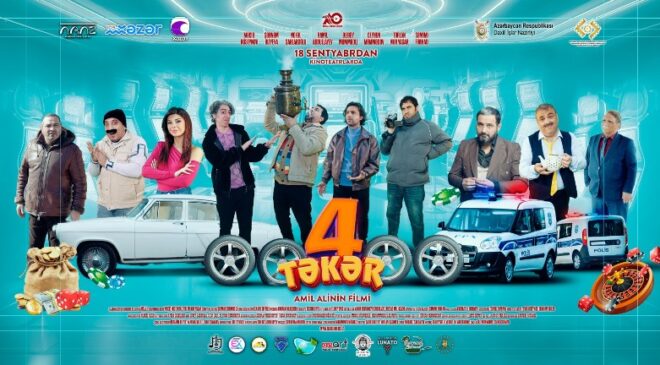 “4 TEKER” Azerbaycan Komedi Filmine Büyük İlgi !