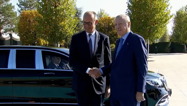 Cumhurbaşkanı Erdoğan, Almanya Başbakanı Merz’i Resmi Törenle Karşıladı