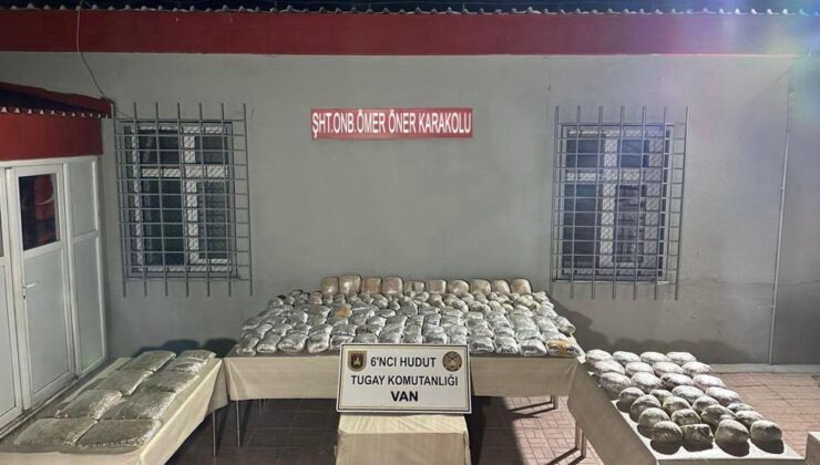 Van Hudut Hattında 117 Kilo Uyuşturucu Ele Geçirildi
