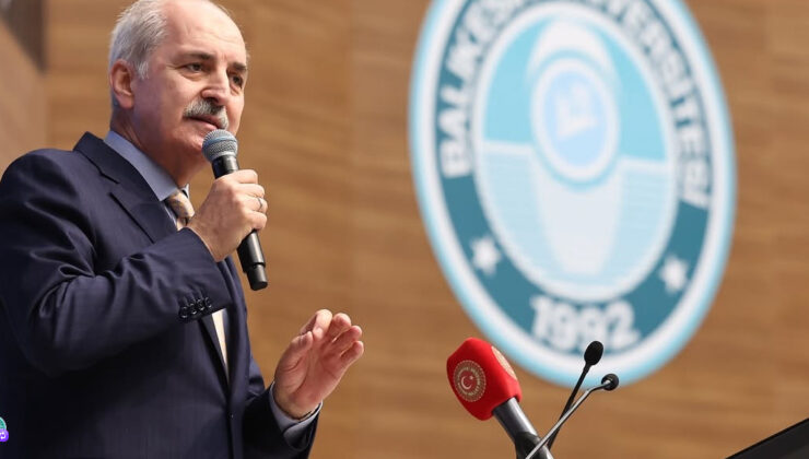 Balıkesir Üniversitesi 2025-2026 Akademik Yılı Açılış Töreninde Açılış Dersini TBMM Başkanı Numan Kurtulmuş Verdi