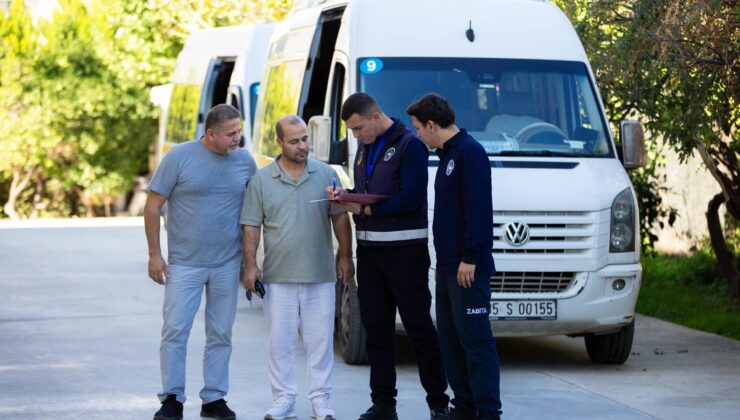 Narlıdere’de Okul Servislerine Kapsamlı Güvenlik Denetimi