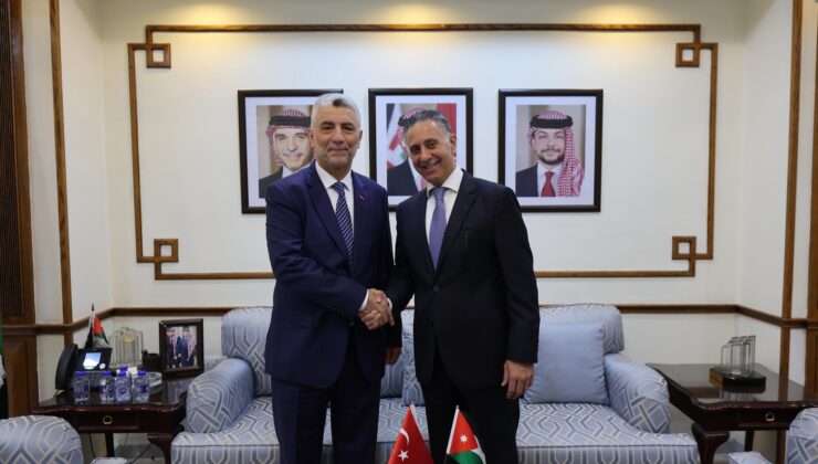 Ticaret Bakanı Ömer Bolat, Ürdün’de Mevkidaşı Qudah İle Bir Araya Geldi