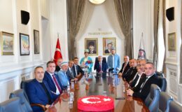 Vali Aziz Yıldırım, Yılın Ahilerini Kabul Etti