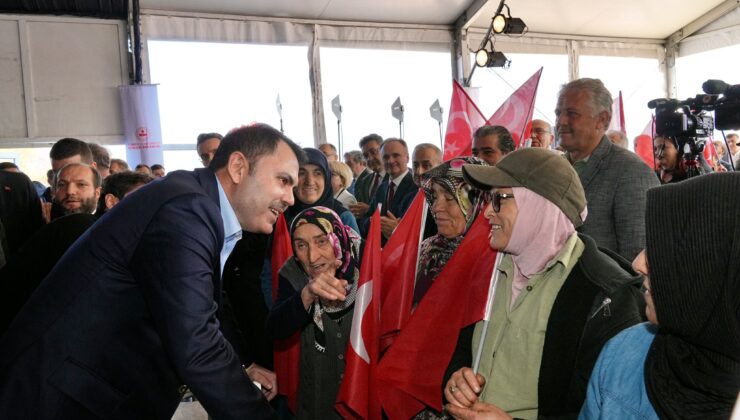 Bakan Kurum: “500 Bin Sosyal Konut Kampanyası Sosyal Devletin Zirvesidir”