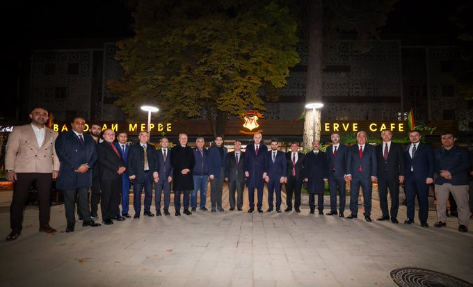 TBMM Başkanı Numan Kurtulmuş, Tacikistan’da Türk İş İnsanlarıyla Bir Araya Geldi