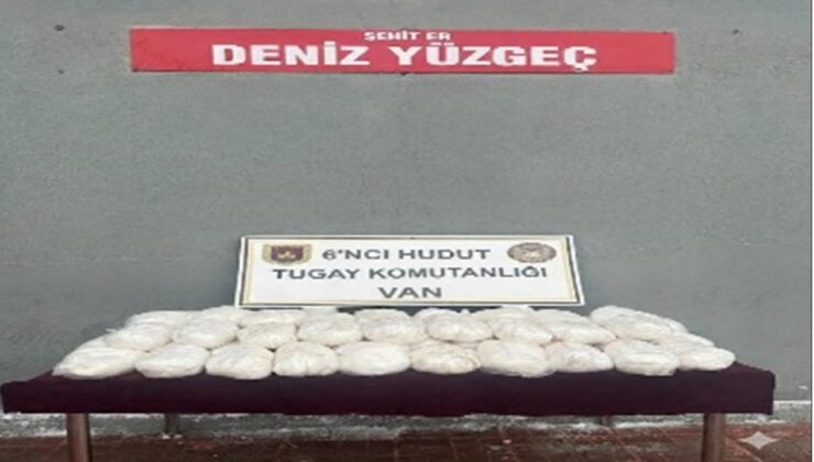 Van Hudut Hattında 50,6 Kilogram Uyuşturucu Ele Geçirildi
