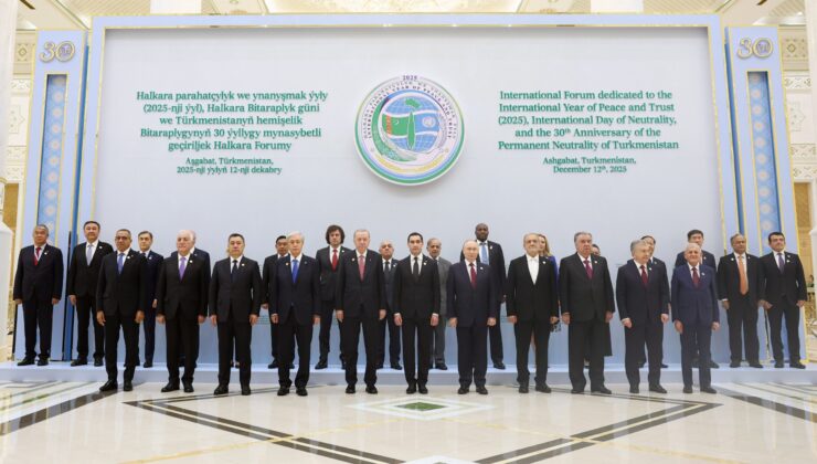 Türkmenistan’daki Uluslararası Barış ve Güven Forumu’na Türkiye’den Destek
