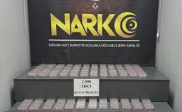 Doğubayazıt’ta 2 Bin 500 Adet Sentetik Ecza Maddesi Ele Geçirildi