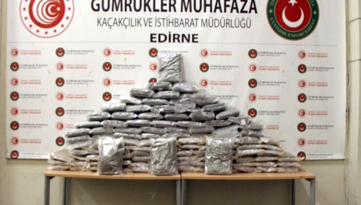 Kapıkule’de Dev Uyuşturucu Operasyonu: 60 Kilogram Esrar Ele Geçirildi