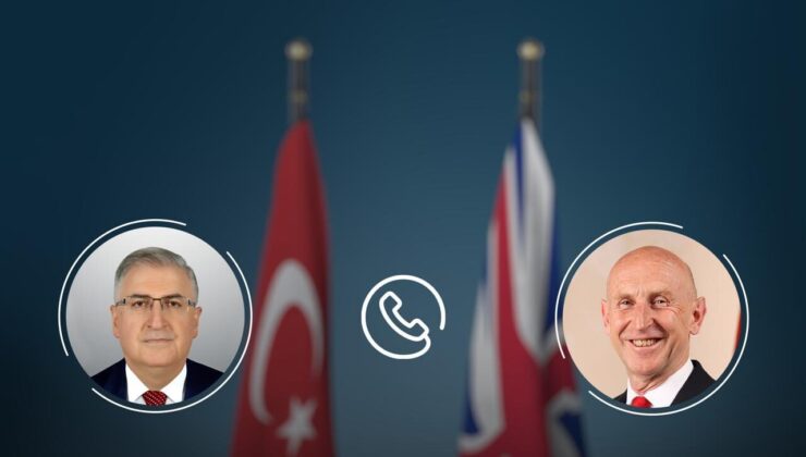 Bakan Güler, Birleşik Krallık Savunma Bakanı Healey ile Görüştü