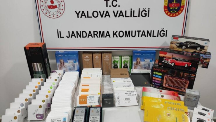 Yalova’da Kaçakçılık Operasyonu: Çok Sayıda Elektronik Eşya Ele Geçirildi