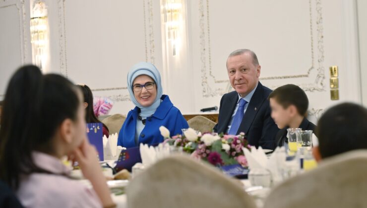 Erdoğan Devlet Himayesindeki Çocuklarla İftarda Buluştu