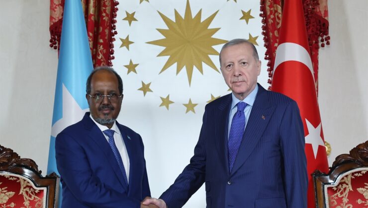 Cumhurbaşkanı Erdoğan, Somalili Mevkidaşı Mahmud ile İstanbul’da Bir Araya Geldi