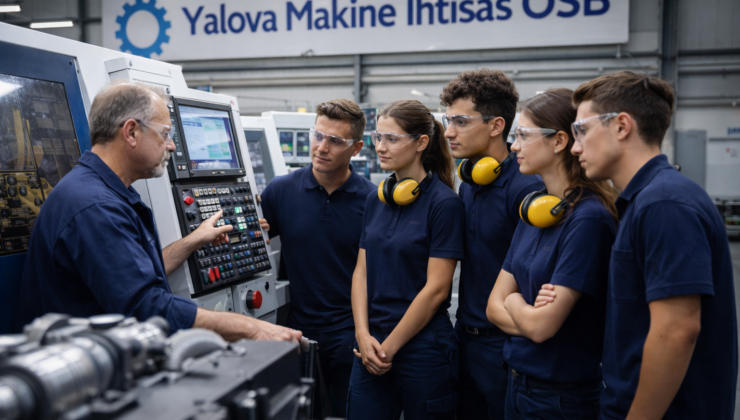 Yalova Makine OSB’den İstihdama Büyük Katkı: İş Garantili Meslek Eğitimi Başlıyor