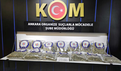 Çankaya’da Uyuşturucu Operasyonu: 25 Kilogram Skunk Ele Geçirildi