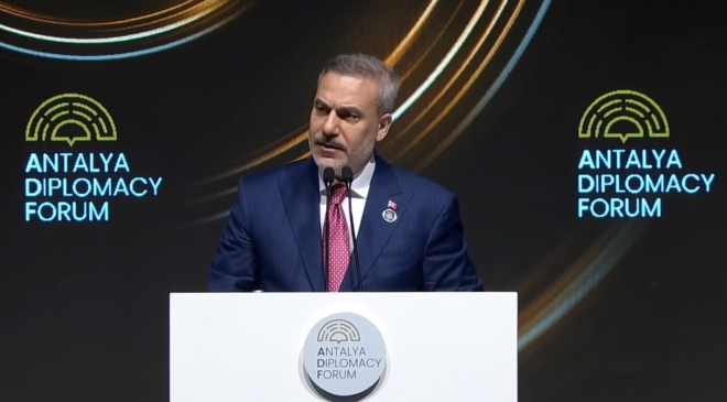 Bakan Fidan Antalya Diplomasi Forumu’nda Konuştu: “Diplomasi Yarını Tasarlamaktır”