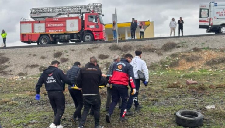 Çaldıranda trafik kazası:1 yaralı