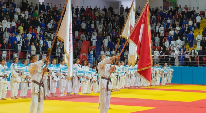 749. Türk Dil Bayramı Etkinlikleri Kapsamında Karaman’da Minikler Türkiye Judo Şampiyonası Başladı