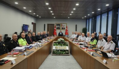 İçişleri Bakanlığı’nda NATO Zirvesi Öncesi Güvenlik Toplantısı Gerçekleştirildi