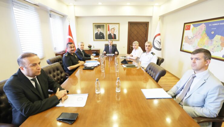 Samsun’da İl Güvenlik Ve Asayiş Koordinasyon Toplantısı Gerçekleştirildi