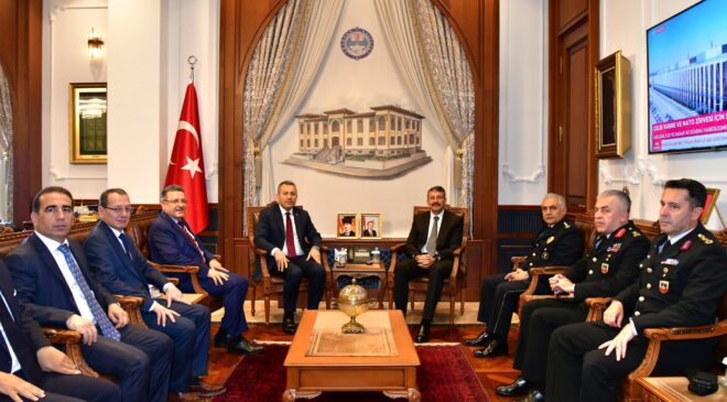 İçişleri Bakan Yardımcısı Ali Çelik’ten Trabzon Valiliğine Ziyaret: Güvenlik Ve Narkotik Mücadelesi Görüşüldü